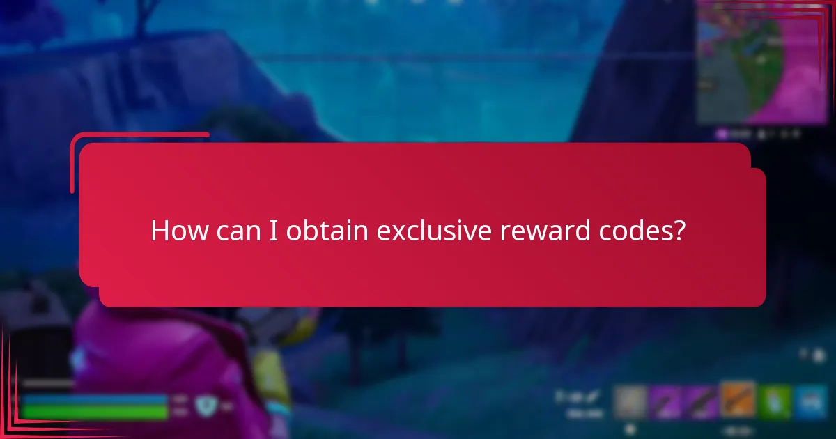 Which promotional events offer exclusive reward codes?