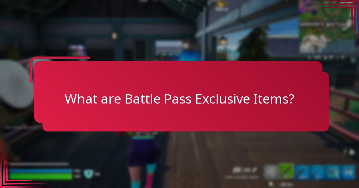 What are the trading options for Battle Pass Exclusive Items?