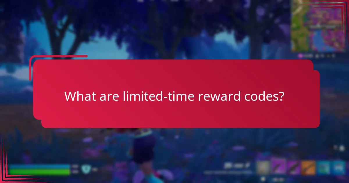 What is the claiming process for limited-time reward codes?