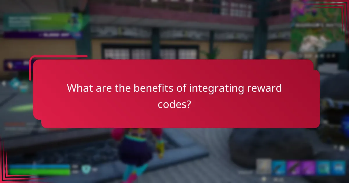 How do I set up reward code integration?