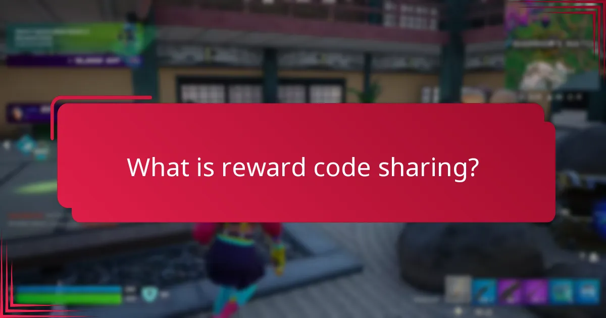 What are some real-life examples of reward code sharing?